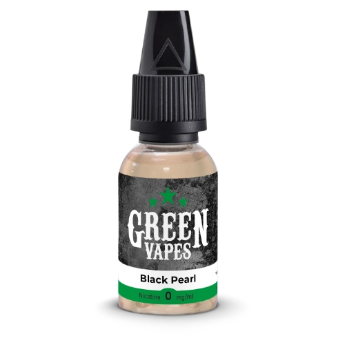 [ELQ-GV-BLACKPEARL-00MG] Eliquide Black Pearl 10ml | Green Vapes (00 MG/ML)