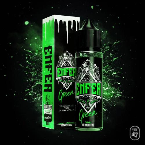 [ELQ-VAPE47-ENFER-GREEN-50ML] Eliquide Enfer Green 50ml | Vape47