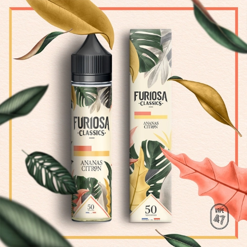 [ELQ-FC-ANANAS-CITRON-50ML] Eliquide Ananas Citron 50ml | Furiosa CLASSICS