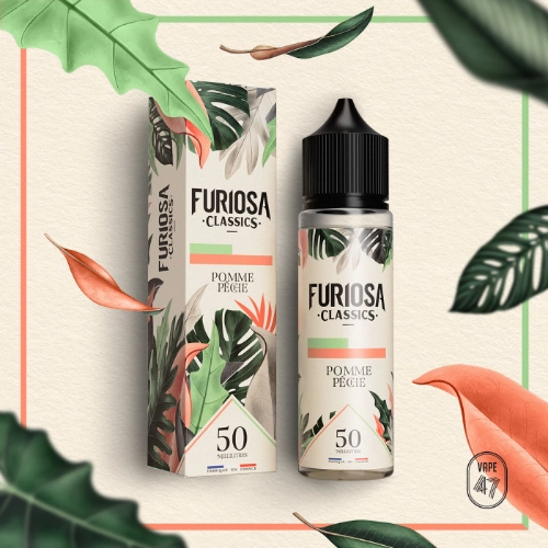 Eliquide Pomme Pêche 50ml | Furiosa CLASSICS
