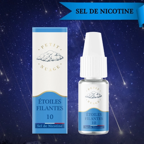 Eliquide Etoiles Filantes Sel de Nicotine 10ml | Petit Nuage