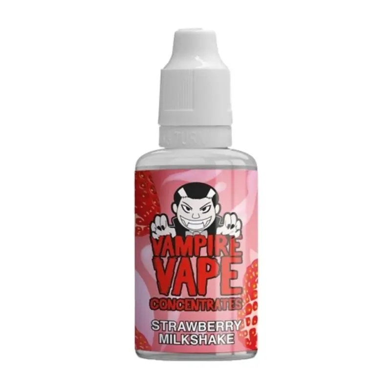 [AROM-VV-STRAWBERRYMILKSHAKE-30ML] Arôme Concentré Strawberry Milkshake 30ml | Vampire Vape