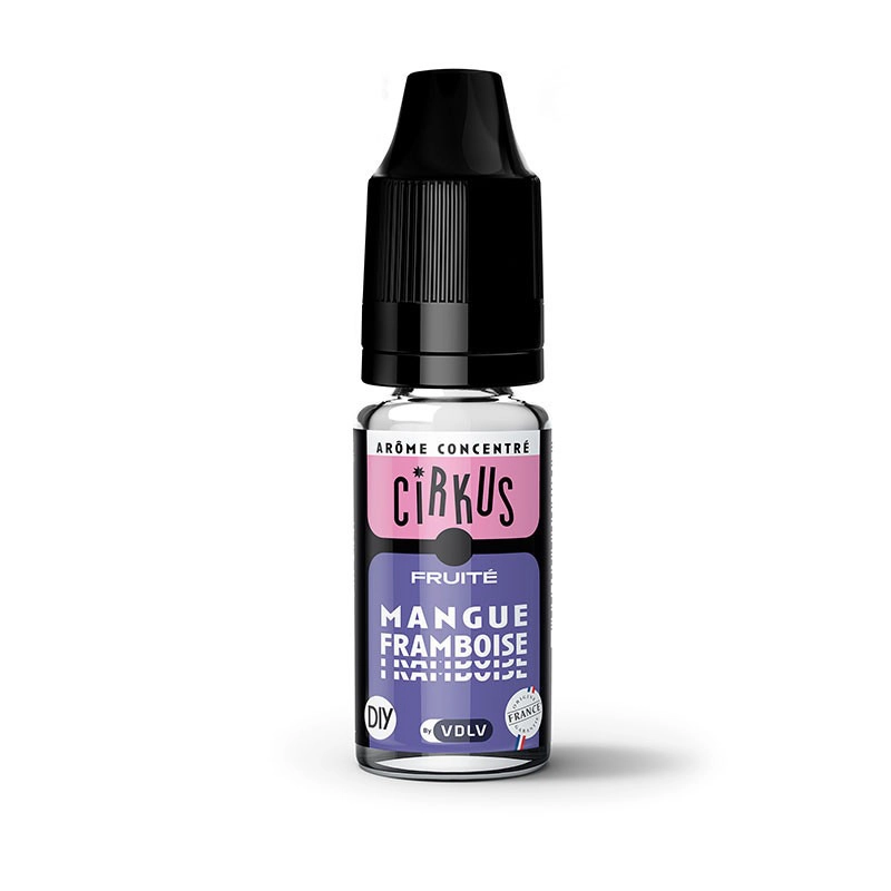 [AROM-VDLV-MANGUEFRAMBOISE-10ML] Arôme Concentré Mangue Framboise 10ml | Cirkus