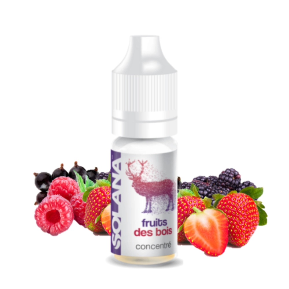 Arôme Concentré Fruits des Bois 10ml | Solana