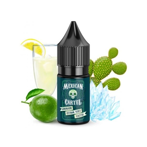 [AROM-MC-LIMOCITRONVERTCACTUS-10ML] Arôme Concentré Limonade Citron Vert Cactus 10ml | Mexican Cartel