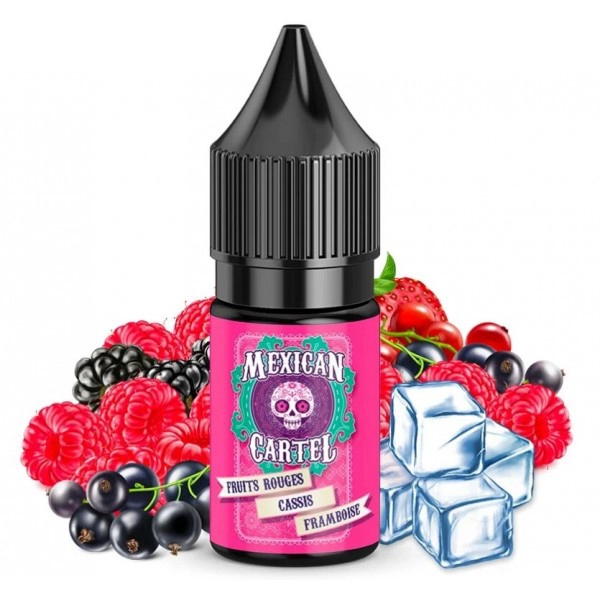 [AROM-MC-FRUITSROUGESCASSISFRAMBOISE-10ML] Arôme Concentré Fruits Rouges Cassis Framboise 10ml | Mexican Cartel