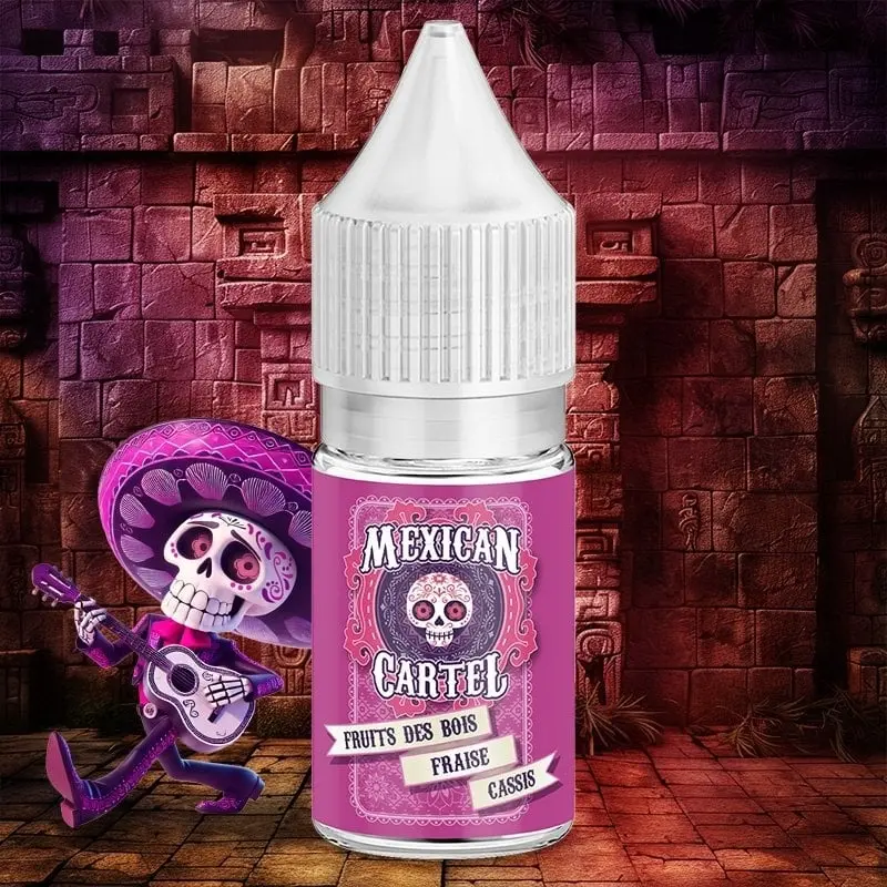 Arôme Concentré Fruits des Bois Fraise Cassis 10ml | Mexican Cartel