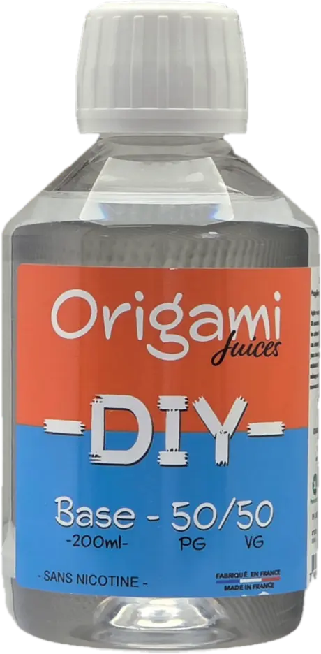 [BASE-OJ-50/50-200ML] Base 50/50 200ml | Origami Juices