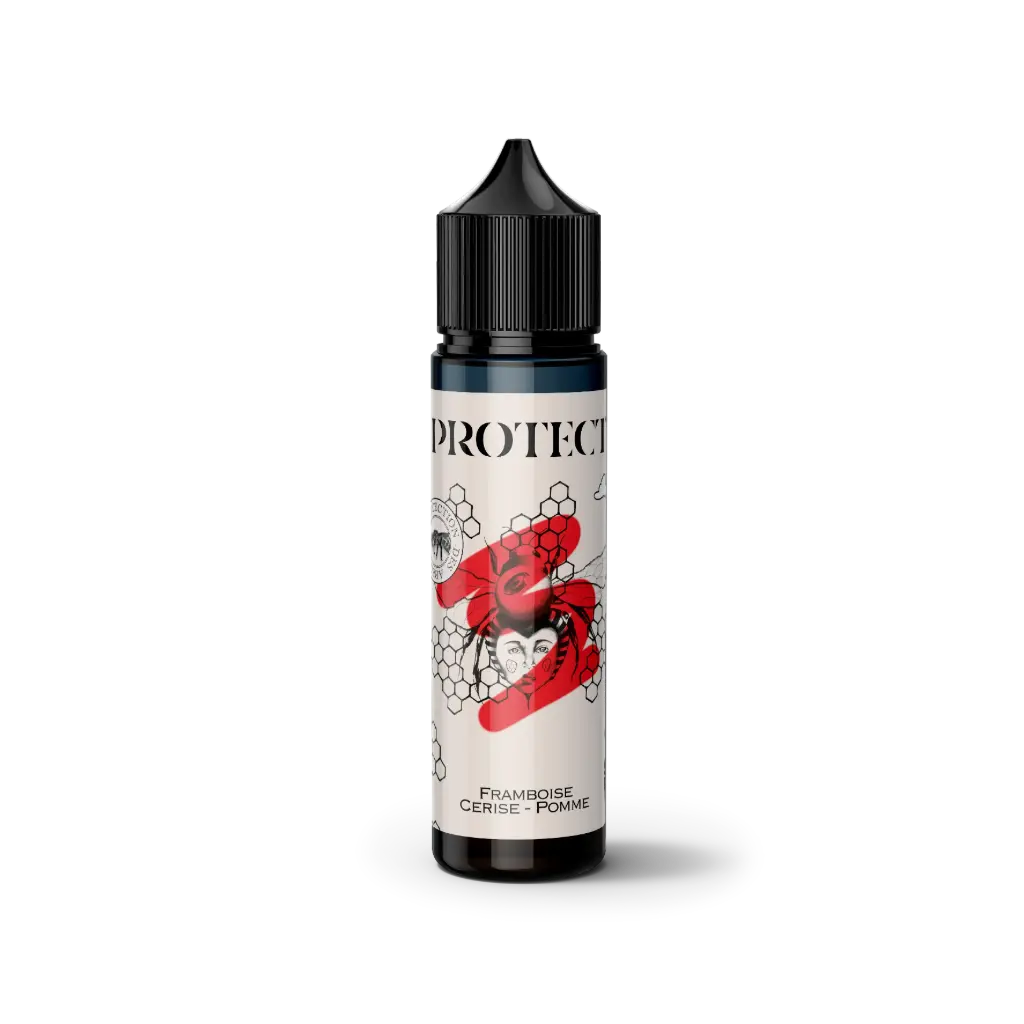 [ELQ-PROT-FRAM-CERI-POMM-50ML] Eliquide Framboise Cerise Pomme 50ml | Protect