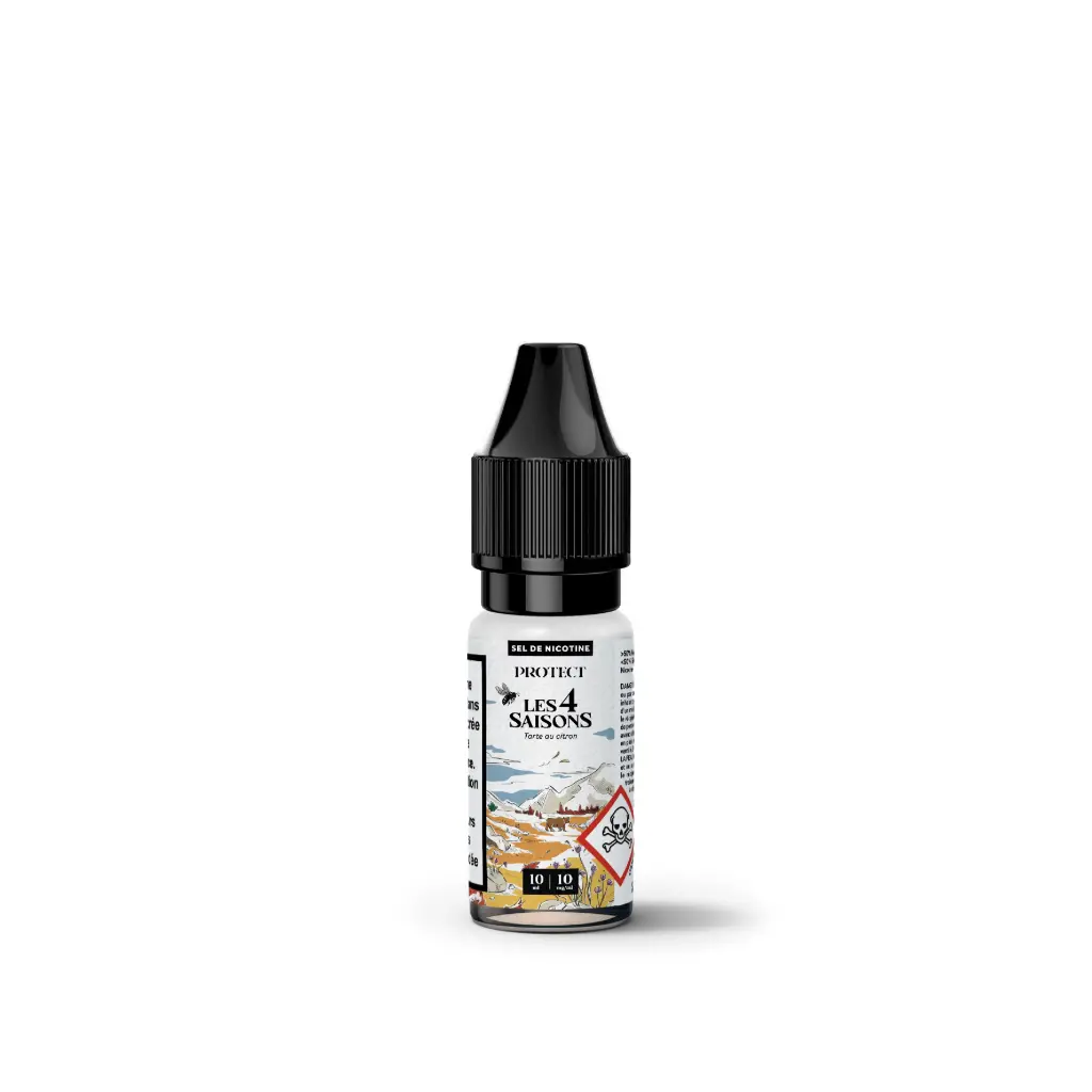 [ELQ-PROT-TART-CITRON-10ML-SDN-10MG] Eliquide Tarte au Citron 10ml Sel de Nicotine | Protect (10 MG/ML)