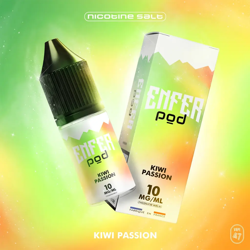 Eliquide Enfer Pod Kiwi Passion 10ml | Vape47