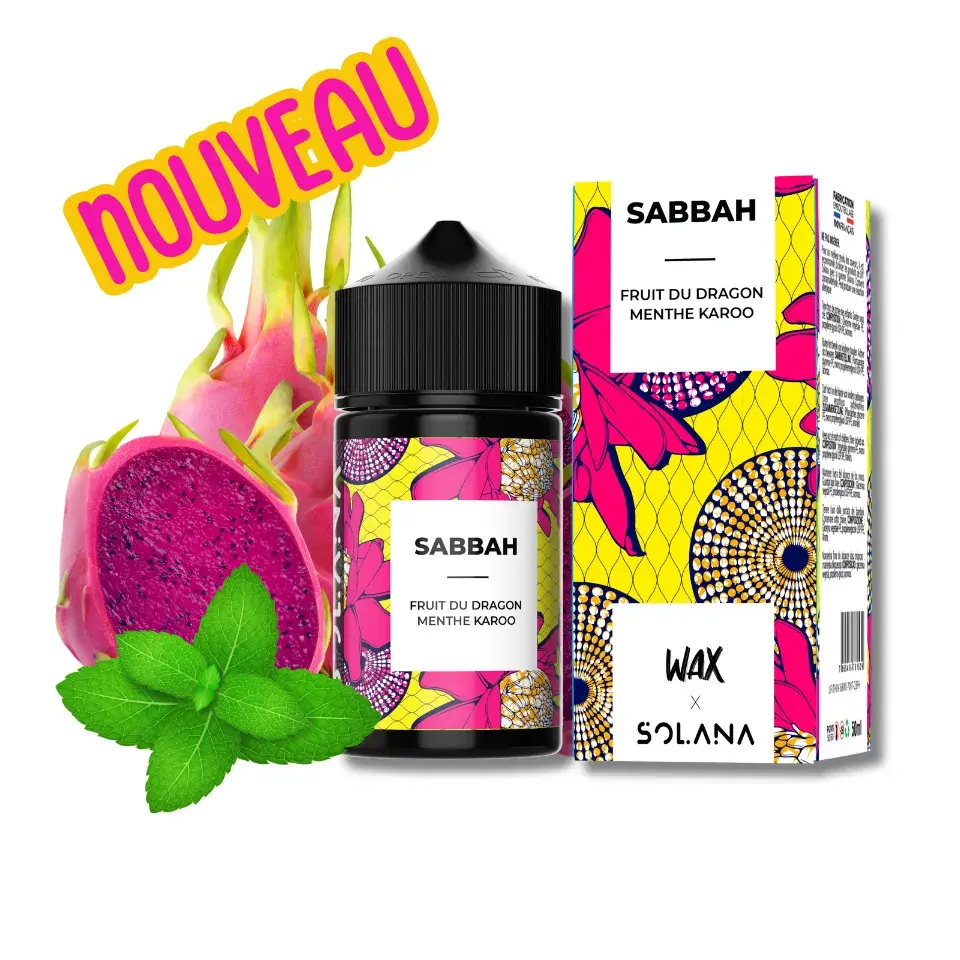 Eliquide Sabbah 50ml - WAX | Solana
