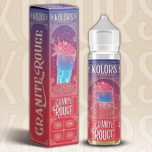 Eliquide Granité Rouge 50ml | Kolors