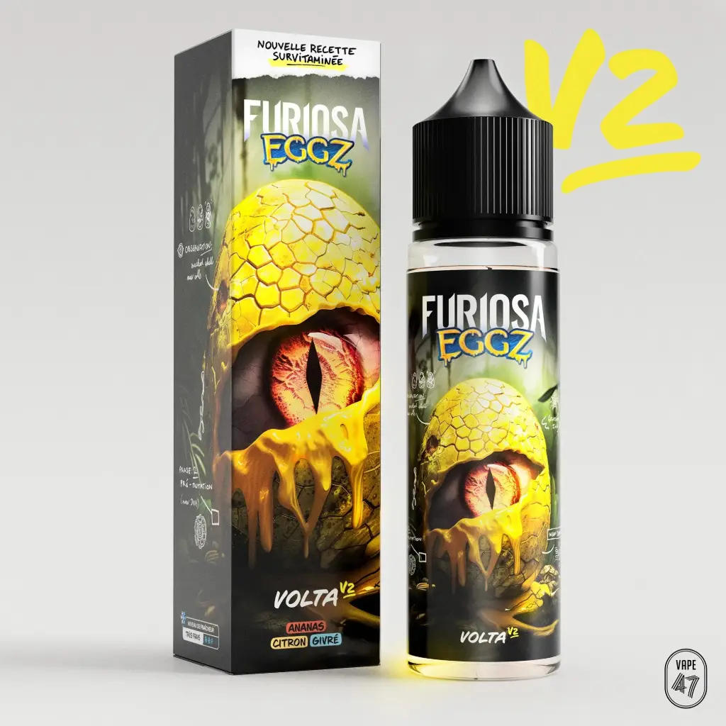 Eliquide Volta V2 50ml | Furiosa EGGZ