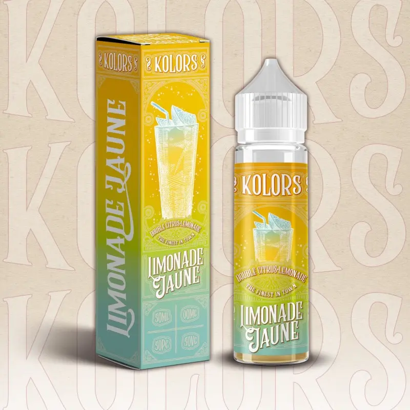 [ELQ-KLS-LIMO-JAUNE-50ML] Eliquide Limonade Jaune 50ml | Kolors