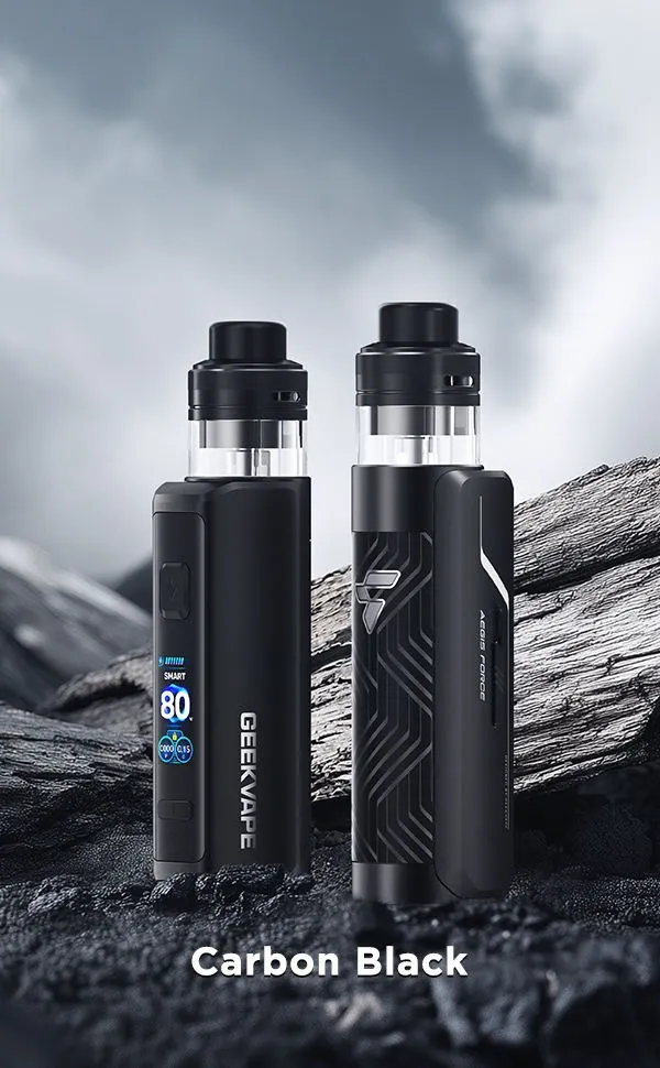 [KIT-GV-FORCE-BLACK-CARBON] Kit Force | Geek Vape (Black Carbon)