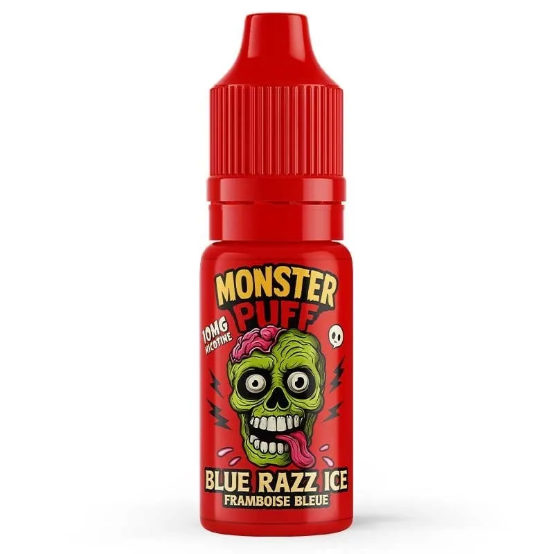 Eliquide Blue Razz Ice 10ml | Monster Puff