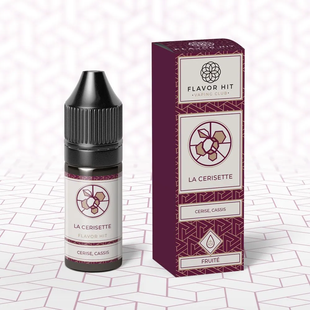 [ELQ-FH-LA-CERISETTE-10ML-00MG] Eliquide La cerisette 10ml | Flavor Hit (00 MG/ML)