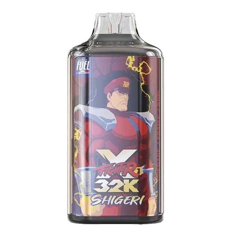 [PUFF-FIGHT-32K-SHIGERI-10MG] Puff Fighter X 32K - Shigeri | Aspire X Fighter Fuel (10 MG/ML)