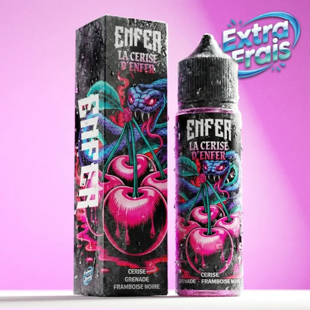 [ELQ-VAPE47-ENFER-LA-CERISE-50ML] Eliquide ENFER La Cerise d'Enfer 50ml | Vape47
