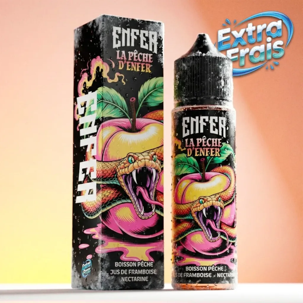 Eliquide La Pêche d'Enfer 50ml | Vape47