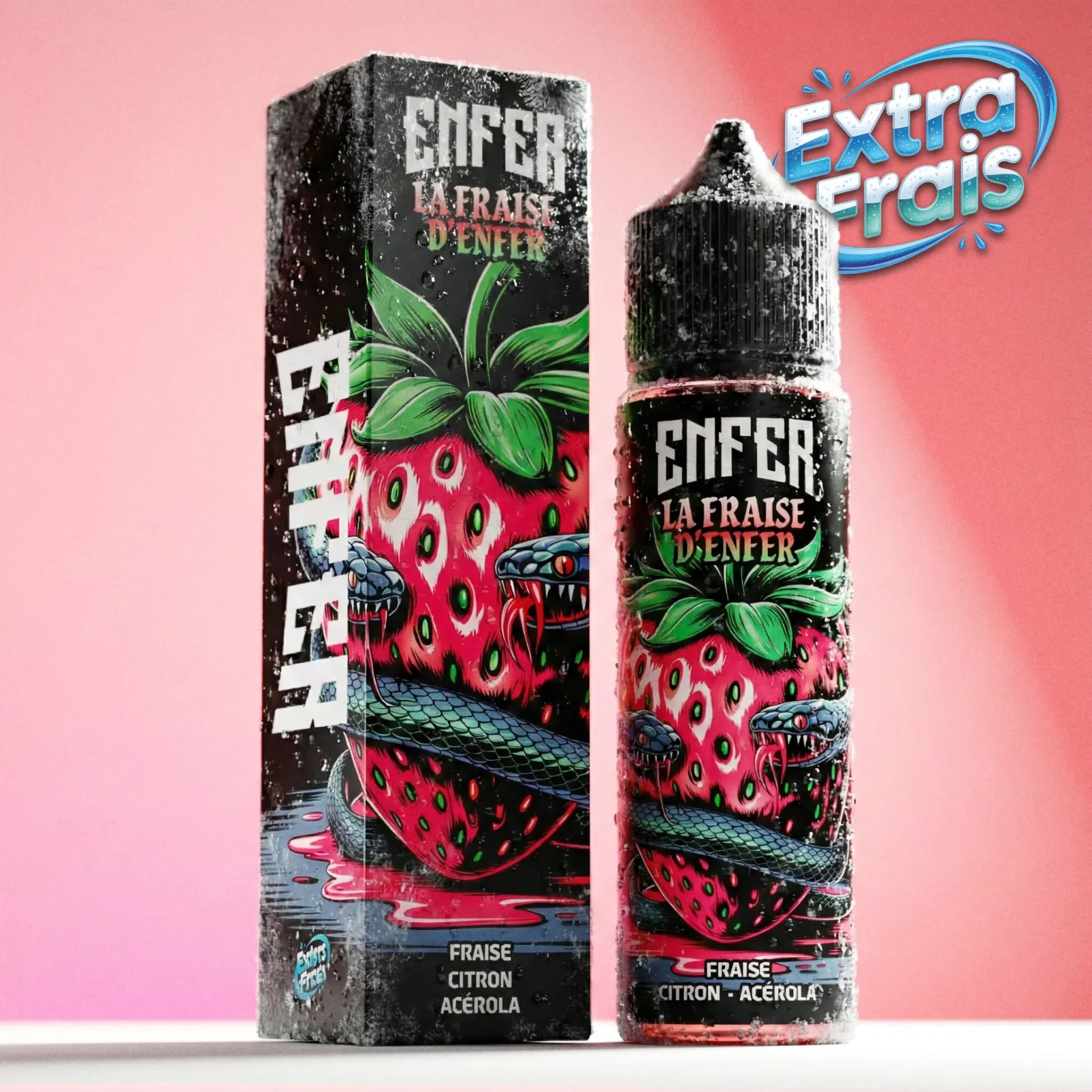 Eliquide La Fraise d'Enfer 50ml | Vape47