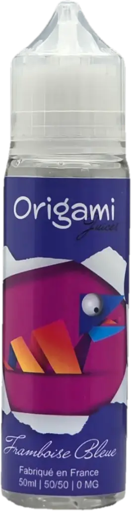 [ELQ-OJ-FRAMBOISE-BLEUE-50ML] Eliquide Framboise Bleue 50ml | Origami Juices