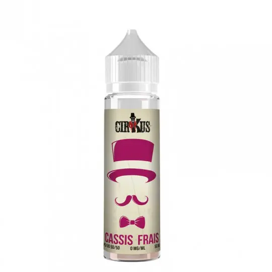[ELQ-CIRKUS-CASSIS-FRAIS-50ML] Eliquide Cassis Frais 50 ml | Cirkus