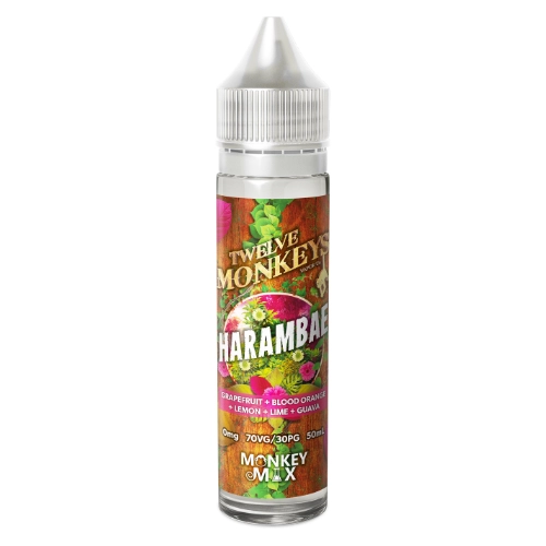 [ELQ-TWMKS-HARAMBAE-50ML] Eliquide Harambae 50ml | Twelve Monkeys