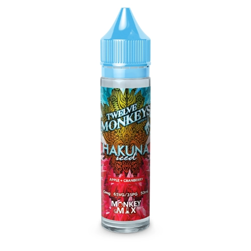 [ELQ-TWMKS-HAKUNAICED-50ML] Eliquide Hakuna Iced 50ml | Twelve Monkeys