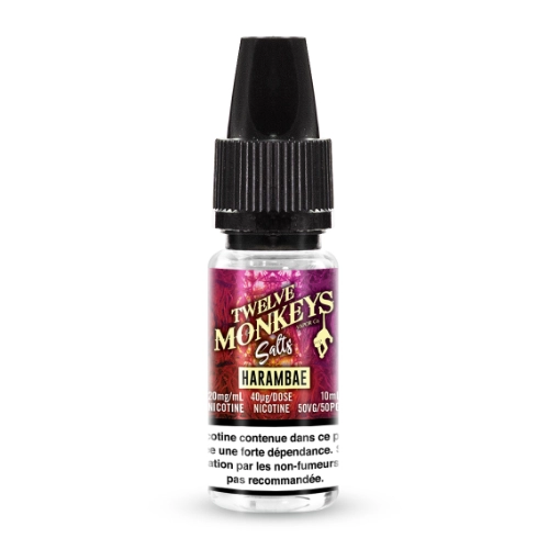 Eliquide Harambae Sels de Nicotine | Twelve Monkeys