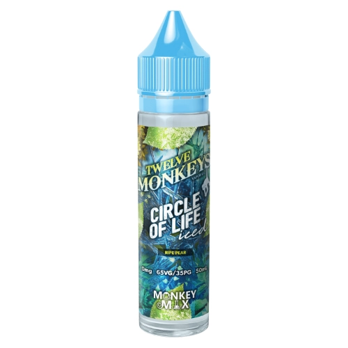 [ELQ-TWMKS-CIRCLE-OF-LIFE-ICED-50ML] Eliquide Circle of Life Iced 50ml | Twelve Monkeys