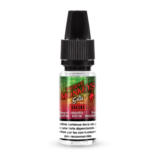 Eliquide Hakuna Sels de Nicotine | Twelve Monkeys