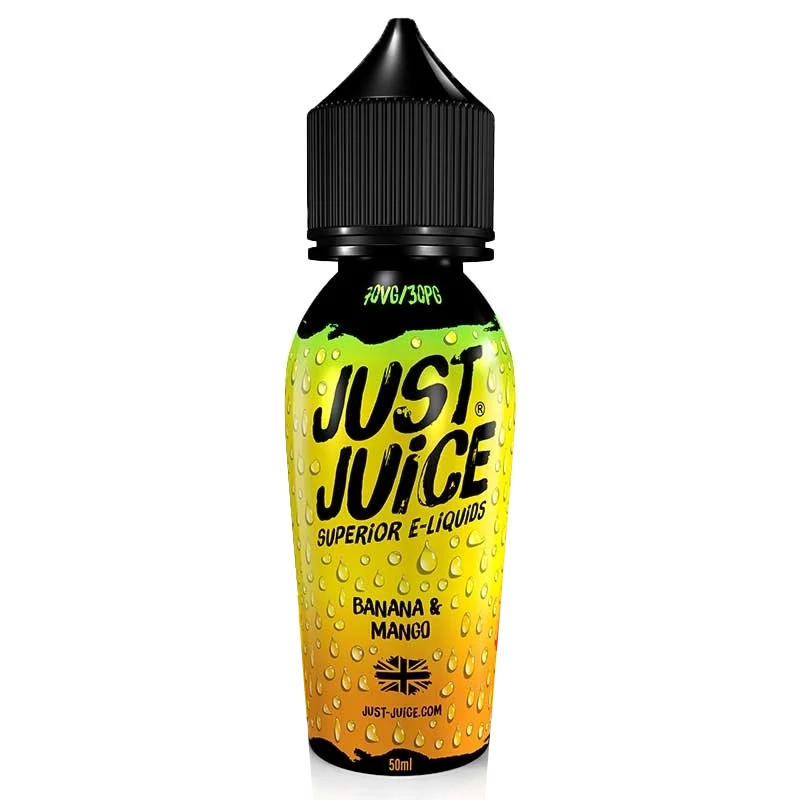 [ELQ-JJ-BANANA-MANGO-50ML] Eliquide Banana & Mango 50ml | Just Juice