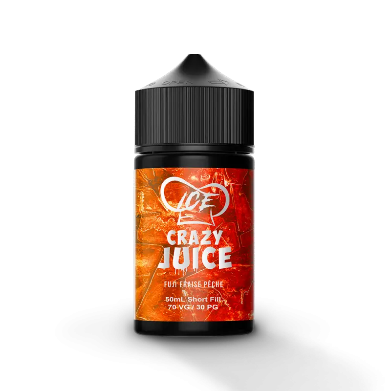 [ELQ-MM-ICE-FUJI-FRAISE-PECHE-50ML] Eliquide Ice Fuji Fraise Pêche 50ml | Mukk Mukk
