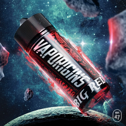 [ELQ-VAPE47-BIGRED-80ML] Eliquide Big Red 80ml | Vaporigins