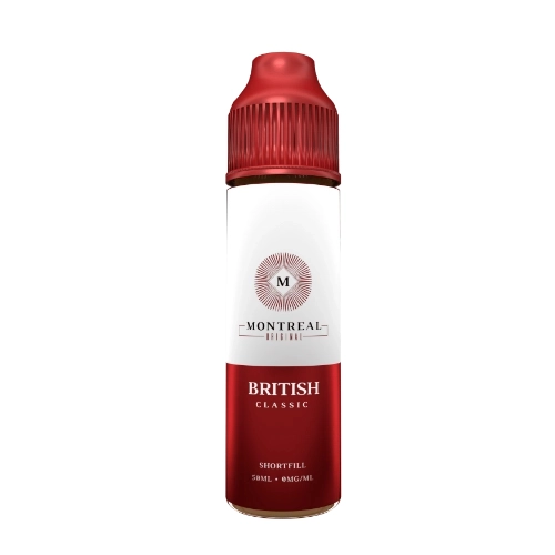 [ELQ-MONTREAL-BRITISH-50ML] Eliquide British Classic 50ml | Montréal