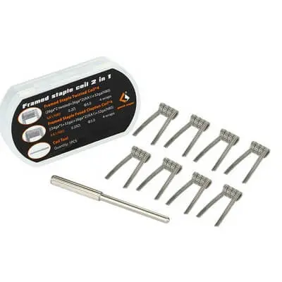 [KITCOIL-GV-FRAMEDSTAPLE] Kit Coil Framed Staple 2 in 1 | Geek Vape