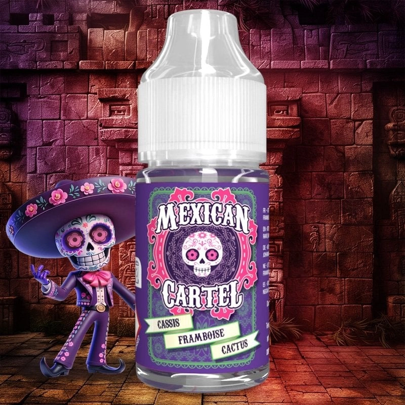 [AROM-MC-CASSISFRAMBOISECACTUS-30ML] Arôme Concentré Cassis Framboise Cactus 30ml | Mexican Cartel