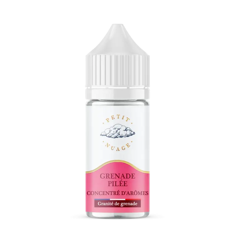 [AROM-PN-GRENADEPILEE-30ML] Arôme Concentré Grenade Pilée 30ml | Petit Nuage