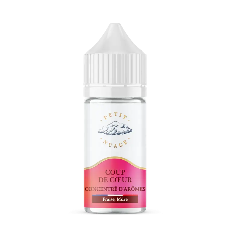 [AROM-PN-COUPDECOEUR-30ML] Arôme Concentré Coup de Coeur 30ml | Petit Nuage