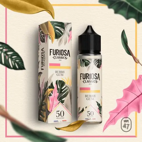 [ELQ-FC-BUBBLE-GUM-50ML] Eliquide Bubble Gum 50ml | Furiosa CLASSICS
