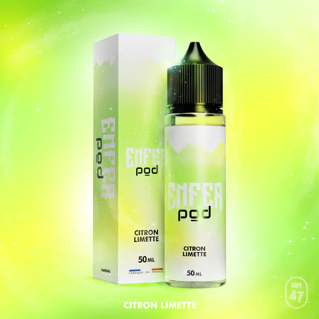 [ELQ-VAPE47-ENFER-POD-CITRON-LIMETTE-50ML] Eliquide Enfer Pod Citron Limette 50ml | Vape47