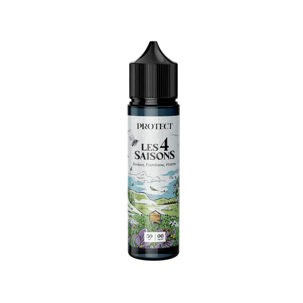 [ELQ-PROT-BONB-FRAMB-VIO-50ML] Eliquide Bonbon Framboise Violette 50ml | Protect