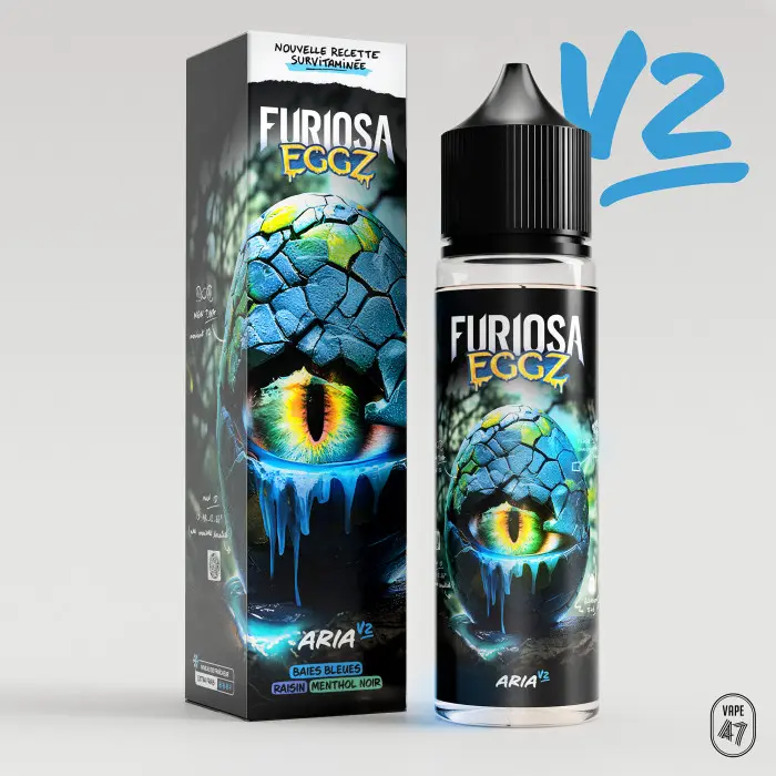 [ELQ-FE-ARIA-V2-50ML] Eliquide Aria V2 50ml | Furiosa EGGZ
