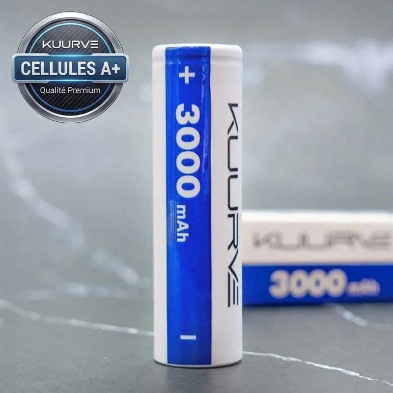 [ACCU-KUURVE-18650-3000MAH] Accu 18650 - 3000mAh | Kuurve