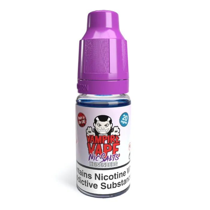 Eliquide Heisenberg Sel de Nicotine | Vampire Vape